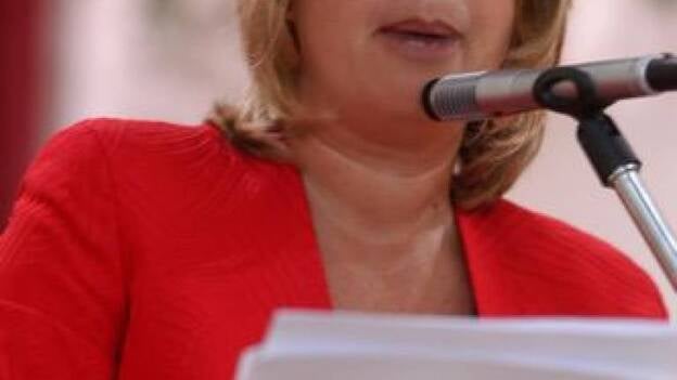 Josefa Luzardo, pregonera del Carmen en Hoya de la Plata