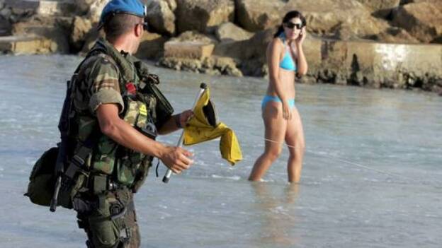 Desembarcan 566 soldados españoles en el sur de Líbano