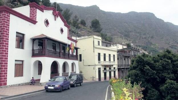 A punto de finalizar las obras de la red de saneamiento de Hermigua