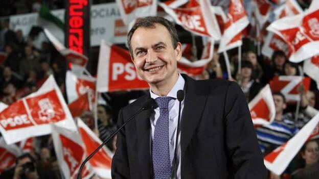 Zapatero dice que Rajoy ha escondido a Pizarro porque "no sirve ni representa nada"