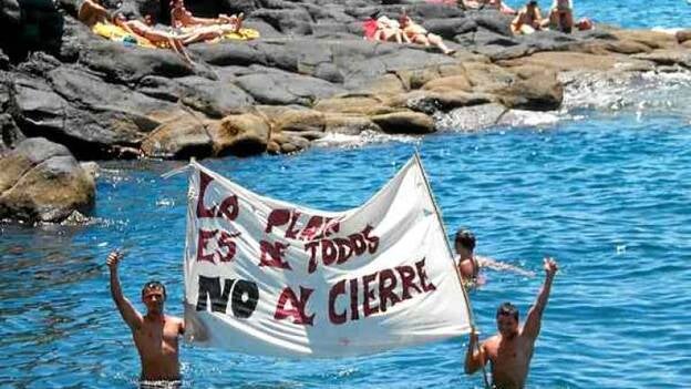 Tabaiba reclama su playa