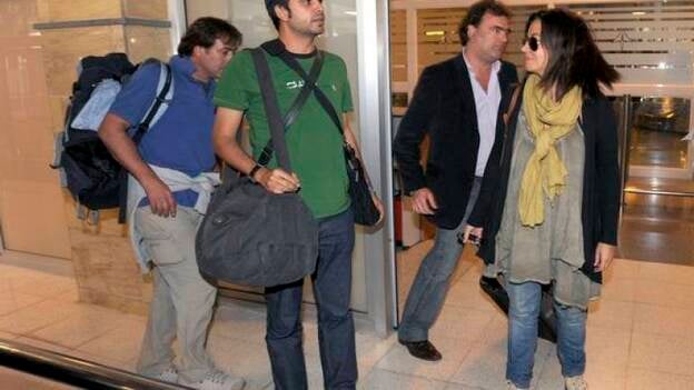 Llegada de los periodistas expulsados de El Aaiún