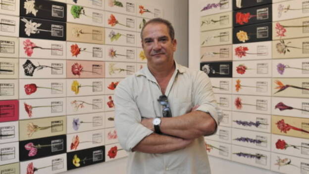 Fernando Álamo florea la nueva sala del Gabinete