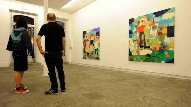 La Galería Manuel Ojeda reanuda su actividad con la ironía de Matías Sánchez