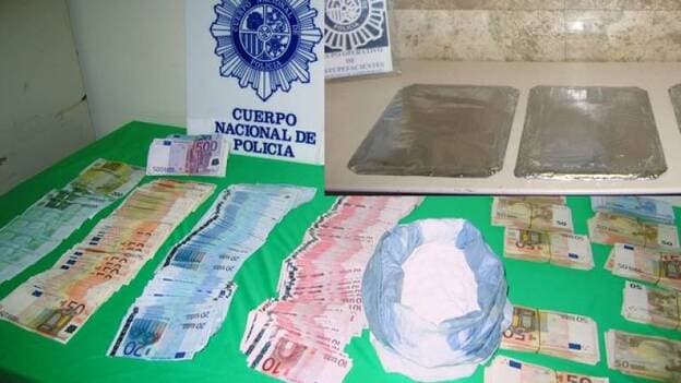 Catorce detenidos por tráfico de heroína y cocaína