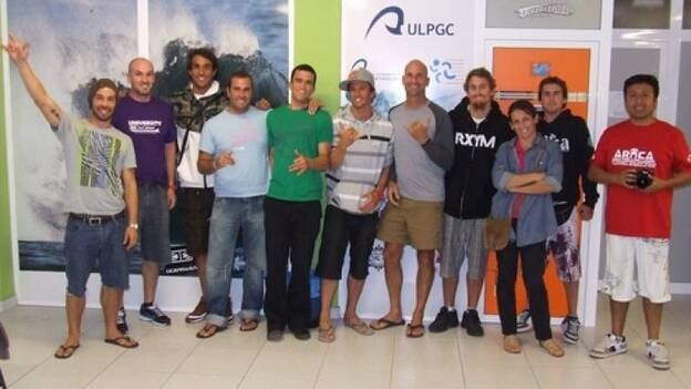 Las estrellas del bodyboard , en la ULPGC