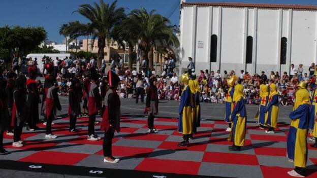 Partida viviente en Mogán