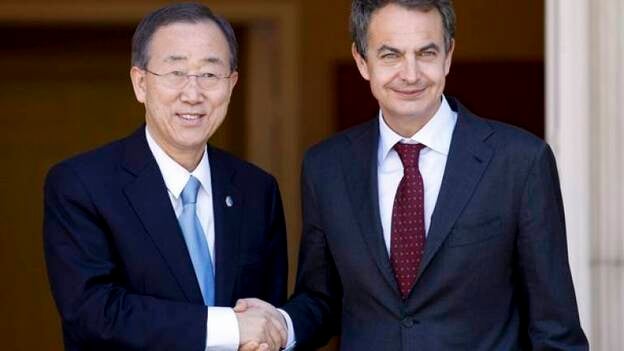Zapatero solicita autorización al Congreso para participar en la misión internacional