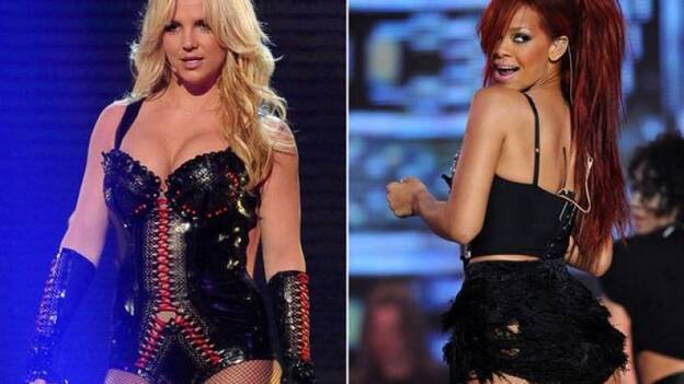 Britney Spears y Rihanna graban juntas una remezcla de "S&M"