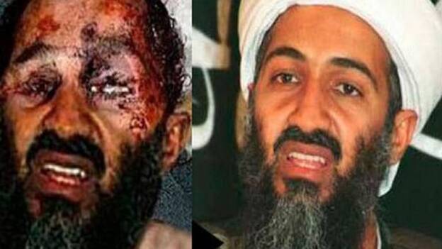 La foto de Bin Laden muerto, trucada