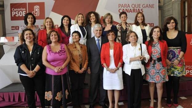 Presentación de los candidatos del PSC
