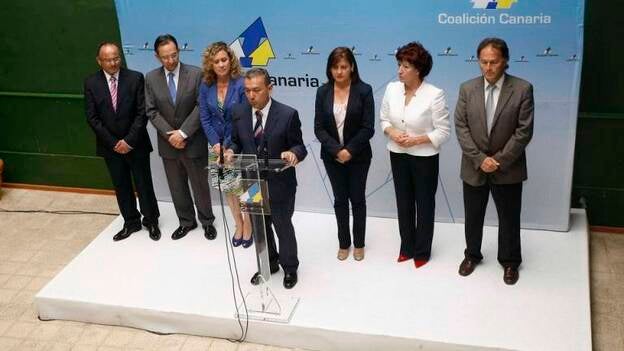 CC presenta a sus cabezas de lista al Parlamento