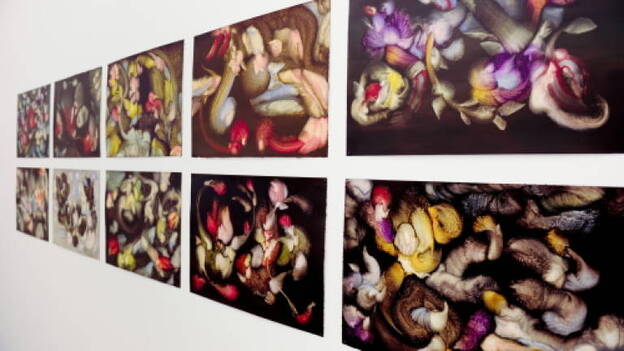 El pintor Sema Castro envuelve sus jardines de luz barroca