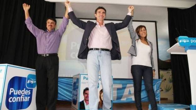 Mitin de Soria en Lanzarote