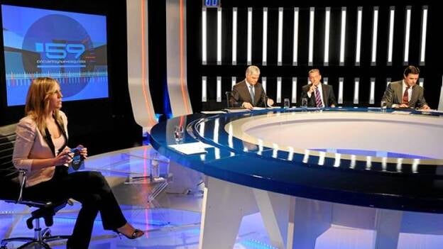 Pérez, Soria y Rivero apenas debatieron