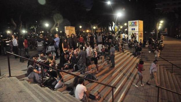 San Telmo se concentra después del 15-M