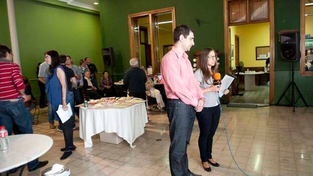 Sede de Coalición Canaria durante las elecciones