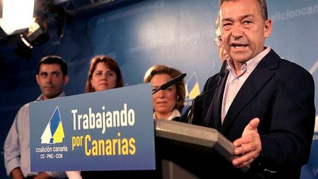 Paulino Rivero: "No hay ola que pueda con Coalición Canaria"