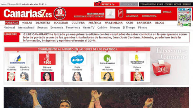 Jornada de récord en Canarias7.es