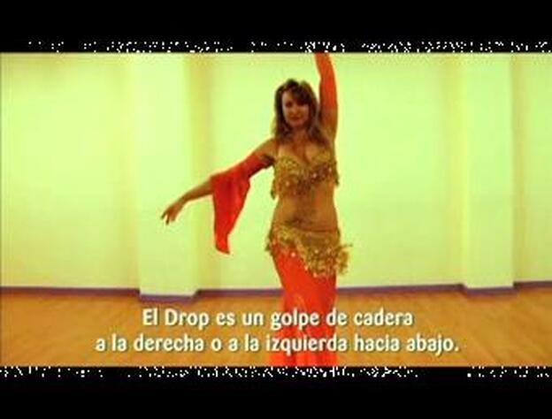 Danza del vientre: paso El drop