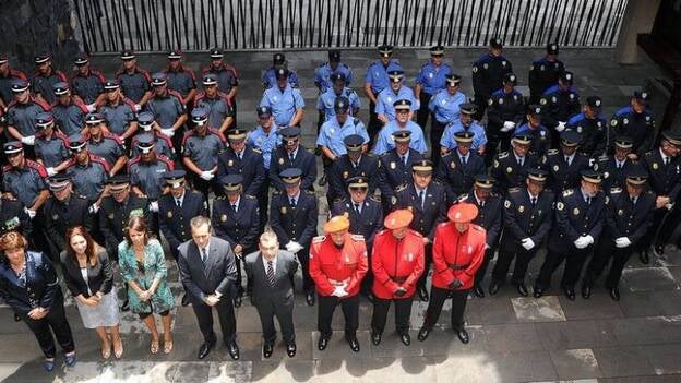 Acto con motivo del Día de la Policía Canaria