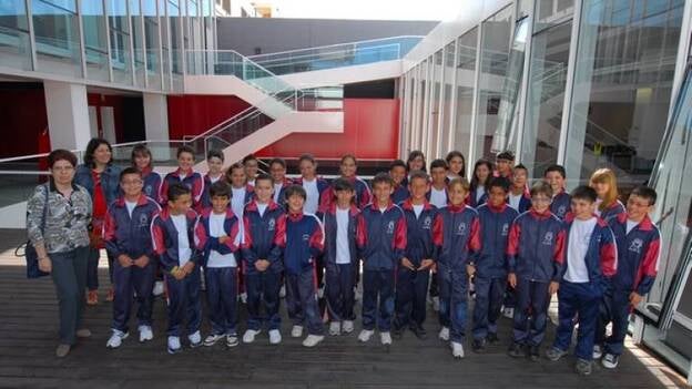 Alumnos de 5º del Colegio el Zardo, visitan CANARIAS7