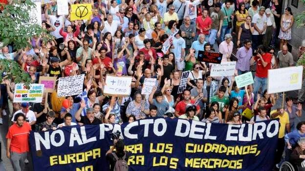 Multitudinaria 'indignación'