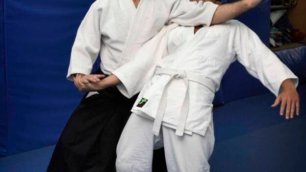 Entregado al aikido en cuerpo y alma