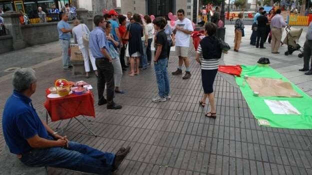 Concentración contra el aborto en la capital grancanaria