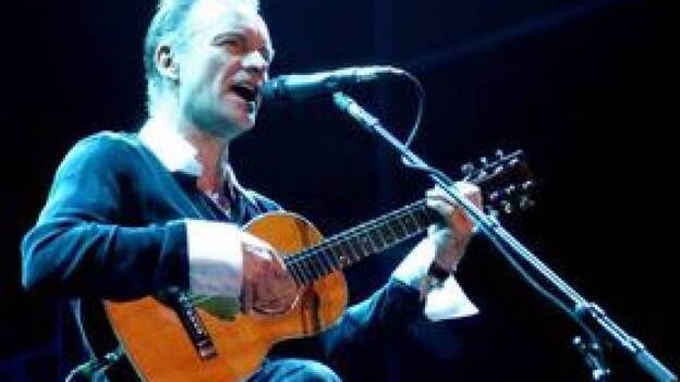 Se inicia el montaje del escenario para el concierto de Sting en Gran Canaria