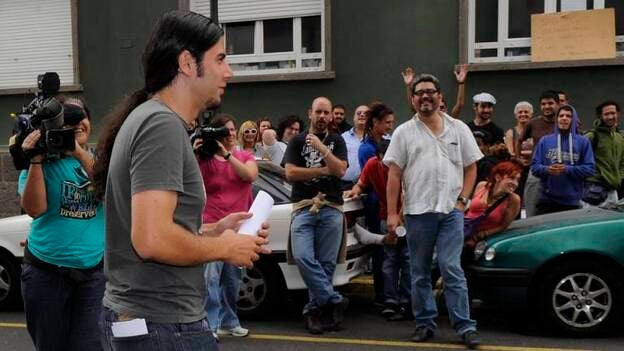 Primer juicio contra el 15-M canario