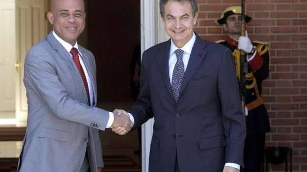 Llega a Madrid el presidente de Haití para una visita de dos días a España