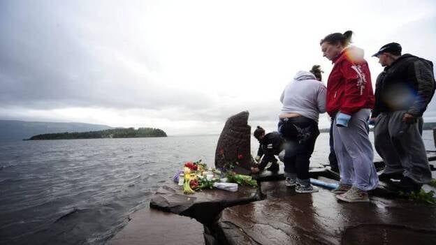 Noruega llora por las víctimas asesinadas