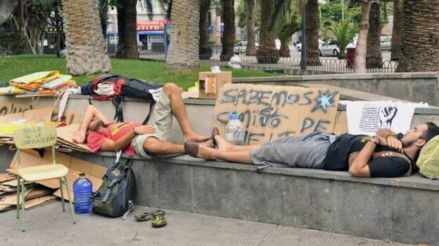 El 15-M convoca una cacerolada en San Telmo en apoyo a los compañeros de Sol