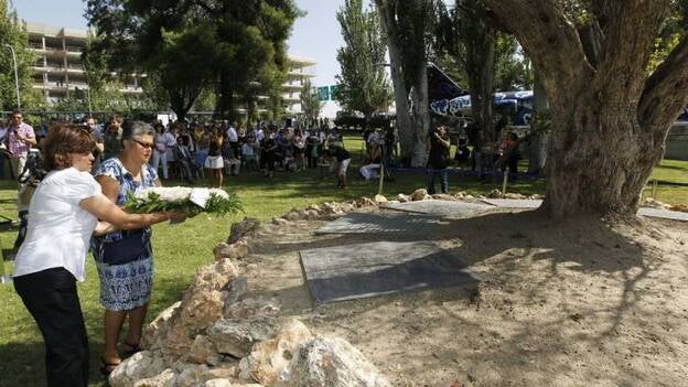 Homenaje en Barajas a las víctimas de Spanair