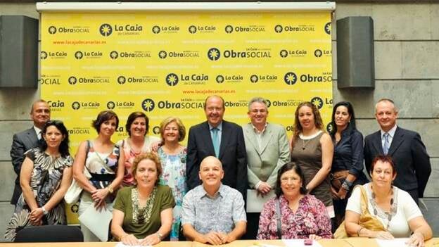 La Obra Social de la Caja de Canarias reparte 140.000 euros en ayudas sociales