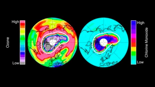 La NASA informa de una disminución sin precedentes de la Capa de Ozono