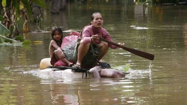 Al menos 224 personas han muerto en Tailandia y 164 en Camboya a causa de las inundaciones