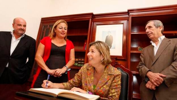 Telde recibe a Pepa Luzardo y a Borja Benítez de Lugo