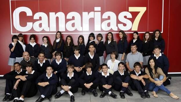 Alumnos del CEIP San Vicente Paúl visitan CANARIAS7