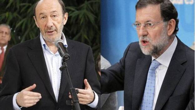 La campaña comienza a medianoche con Rubalcaba en Madrid y Rajoy en Barcelona