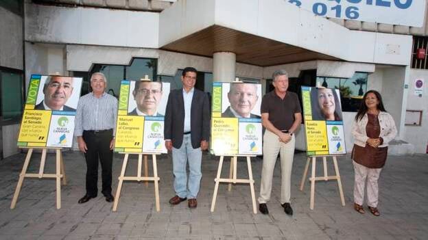 CC aspira a tener grupo propio por ser los únicos defensores de Canarias
