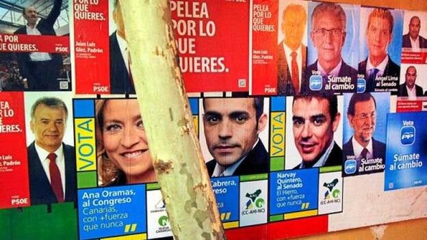 Los tiempos de la campaña electoral los marca el volcán