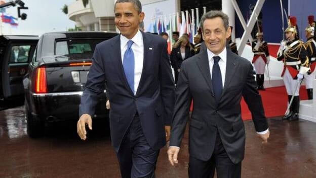 Obama y Sarkozy critican a Netanyahu en una conversación confidencial
