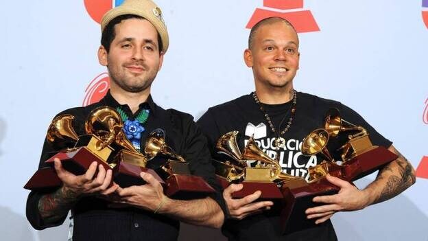 Calle 13 los reyes de los Grammy Latinos