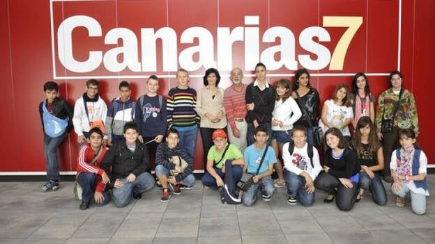 Alumnos del IES Bañaderos visitan CANARIAS7