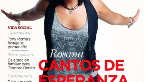 Rosana, portada de la revista C7