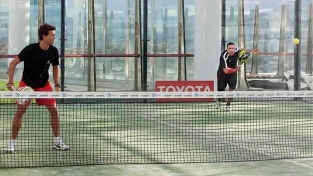 Rafa Mateos y Toni López ya están en cuartos de Primera B