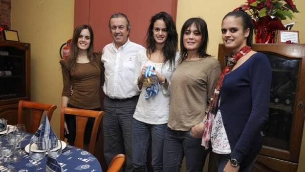 Thaïs vuelve a casa por Navidad