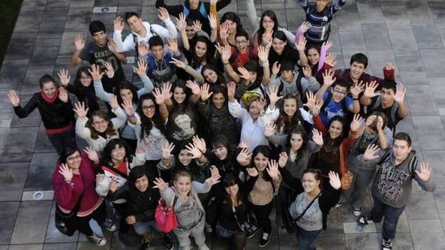 Alumnos del 3º de la ESO del IES Las Huesas, en CANARIAS7
